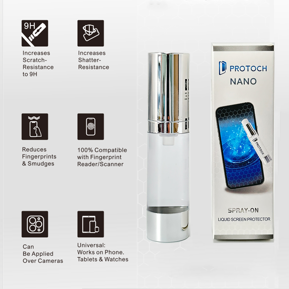 Invisible Nano Liquid Screen P - Oleophobic Coating Spray review and price