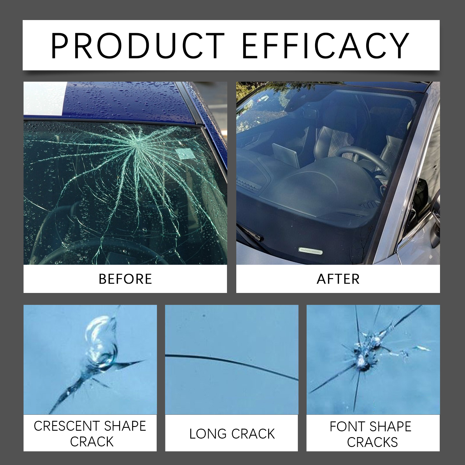 Car Windshield Crack Repair Re - Liquid Uv Glue Kit review and price