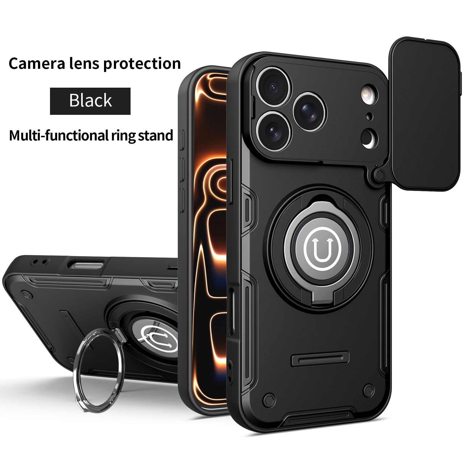 Shockproof Power Slide Camera  - Camera Lens Protector review and price