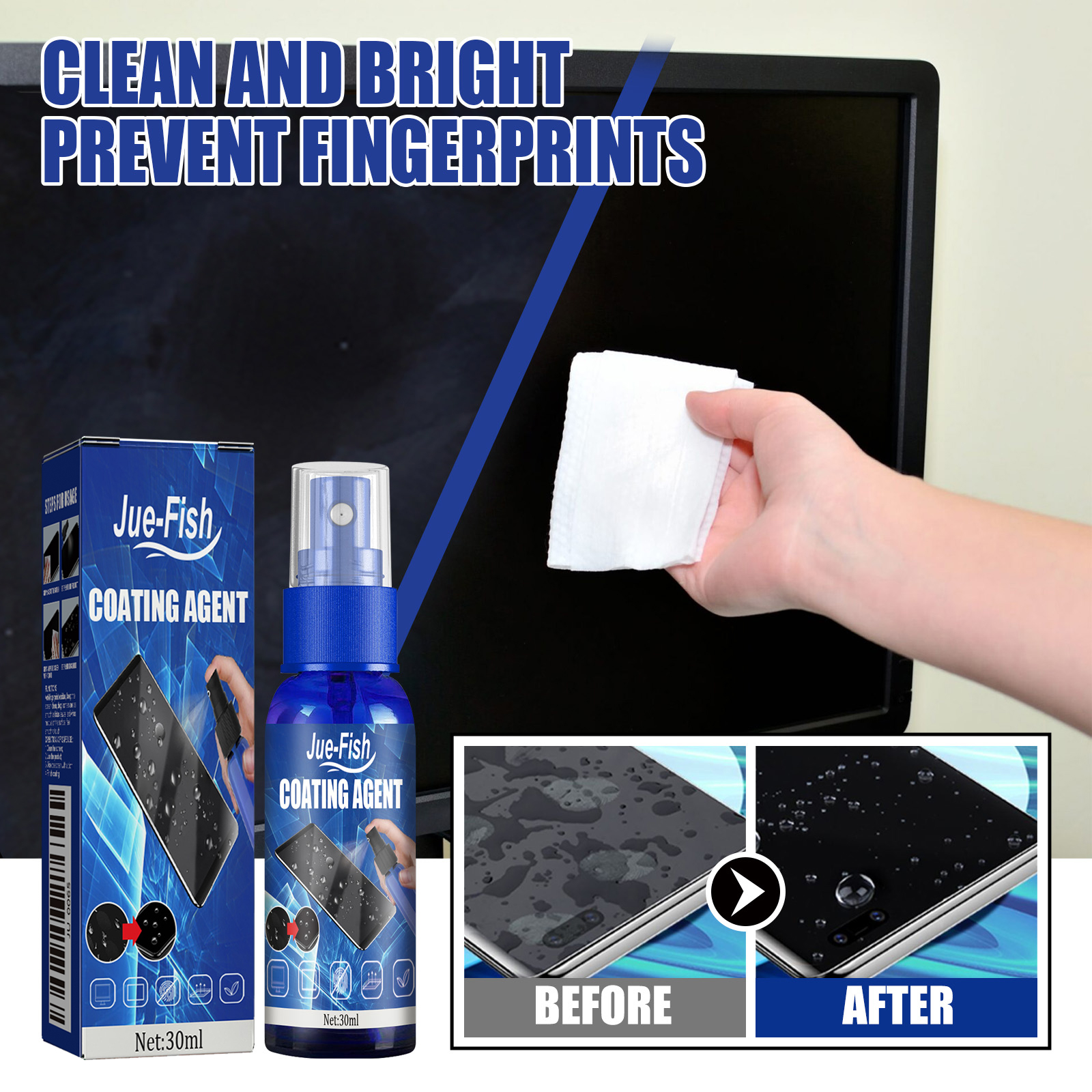 Screen Coating Agent, Smartpho - Oleophobic Coating Spray review and price