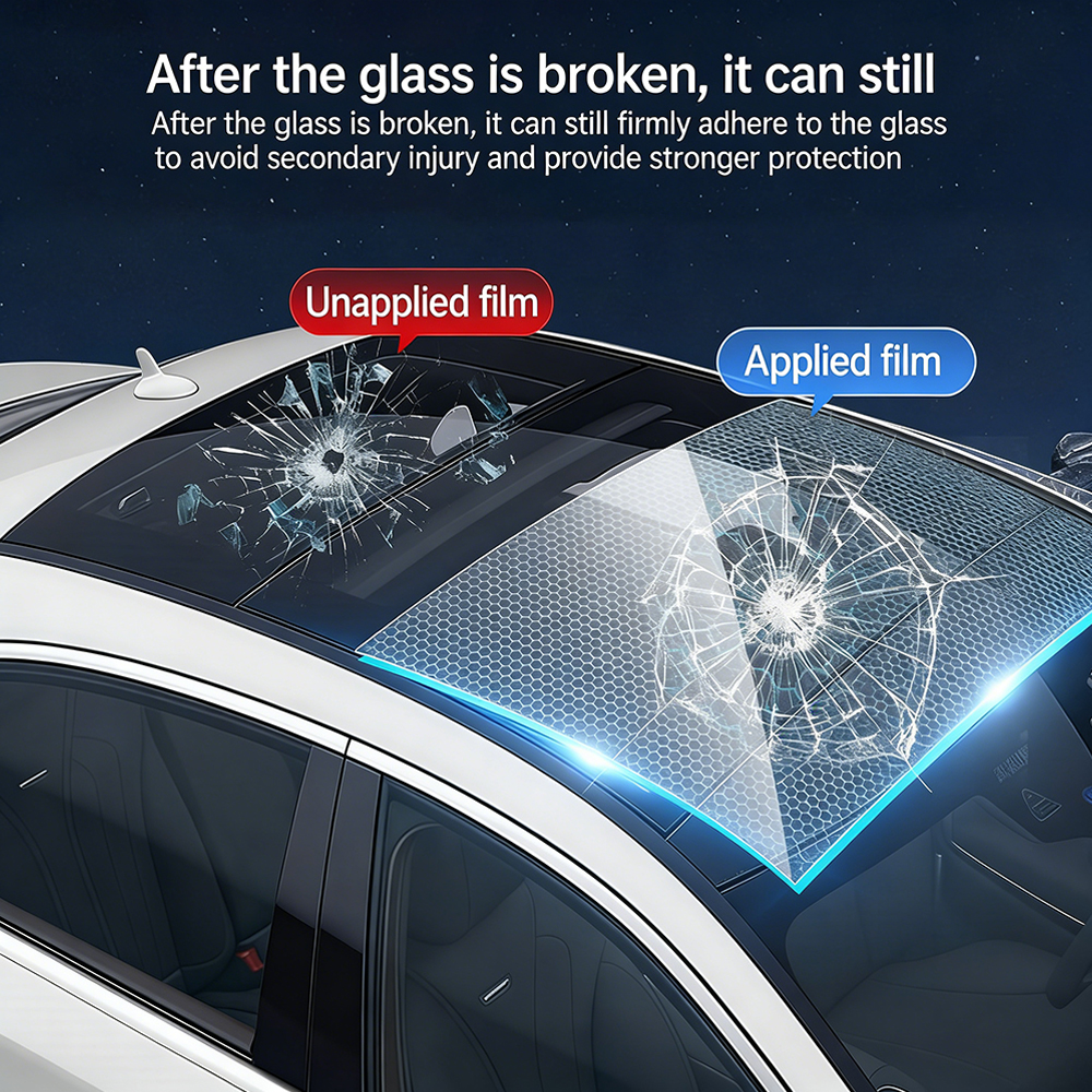 TPU PPF 7.5mil Car Sunroof Pro - Anti Blue Light Film review and price
