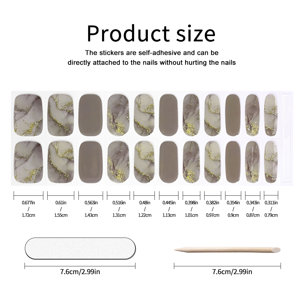 UV-Free Strips DIY Nails Stick - Full Cover Adhesive review and price
