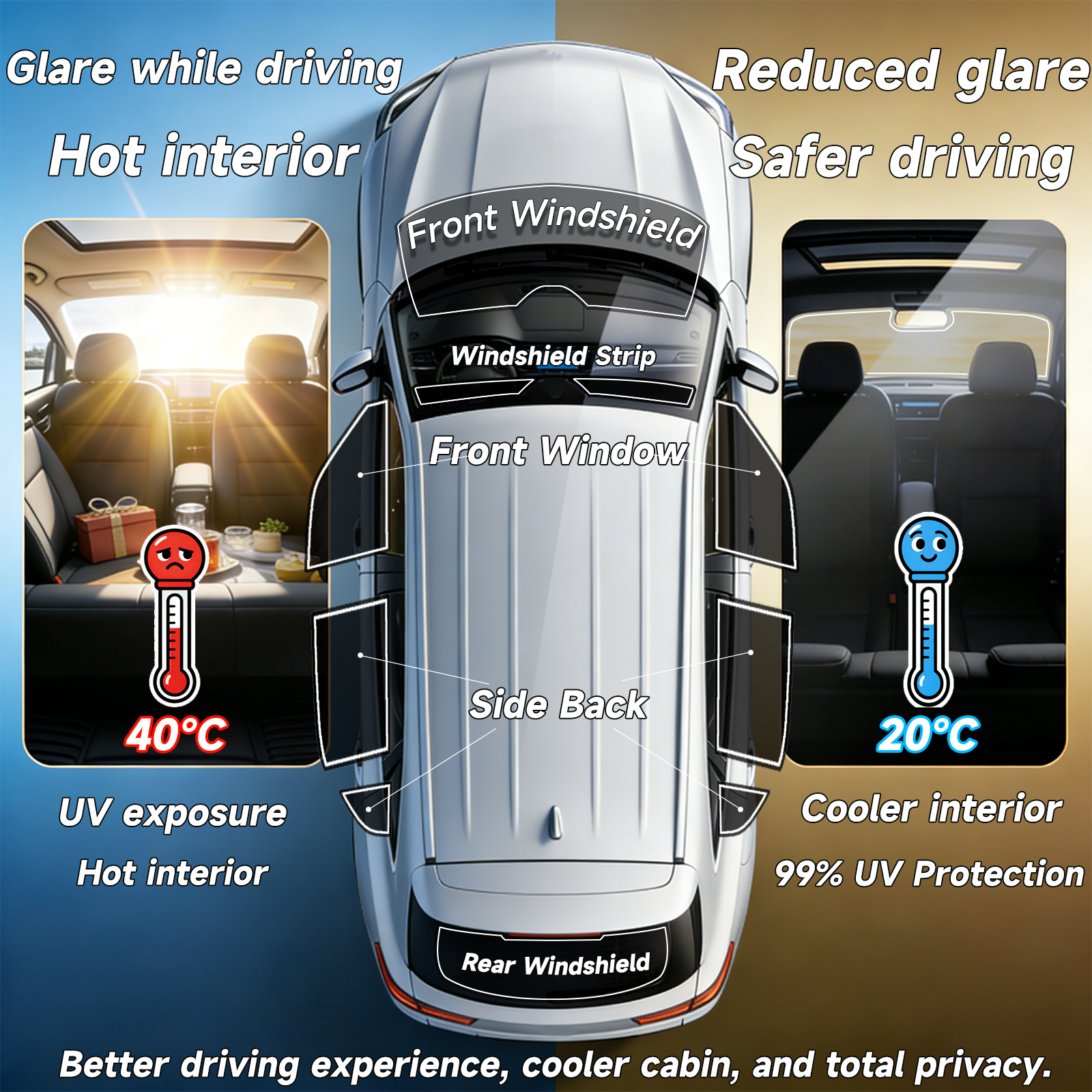 Precut Window Tint Car for Maz - Glass Protector Auto review and price