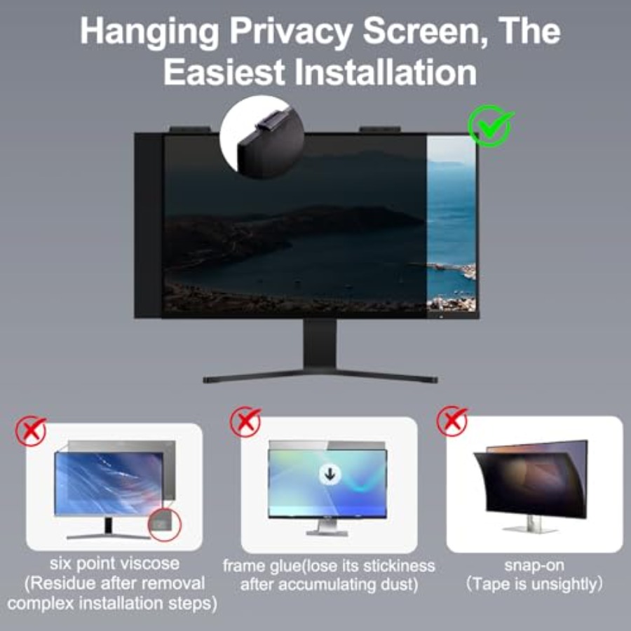 [2-Pack] 24 Inch Privacy Scree - Privacy Filter 2Pack review and price