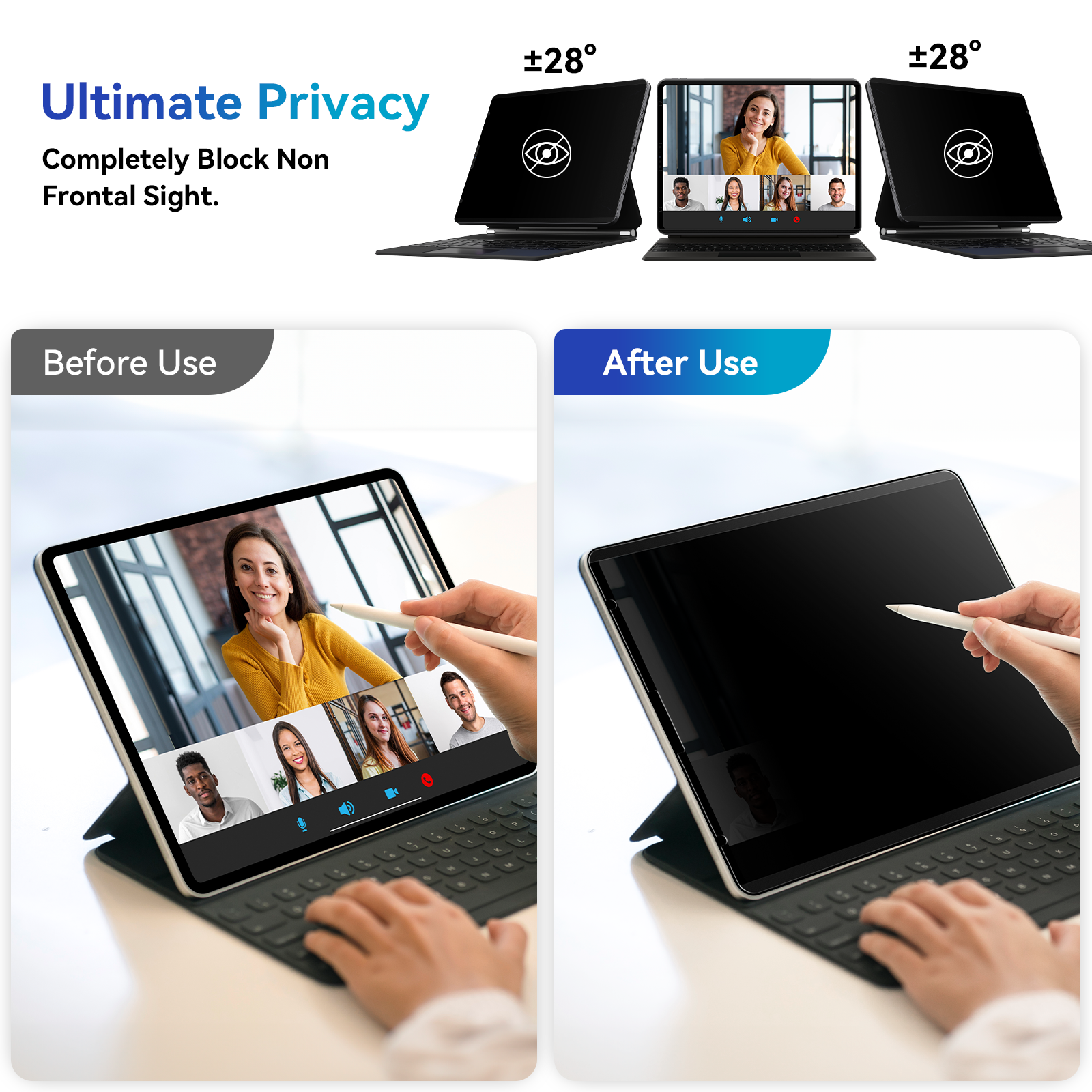 Protescreen 1PC Magnetic Priva - Privacy Filter 2Pack review and price