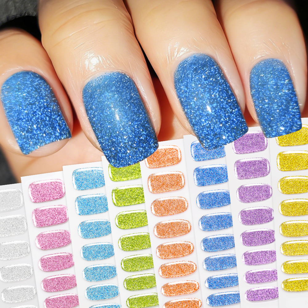 16Tips Colorful Glitter Semi C - Full Cover Adhesive review and price