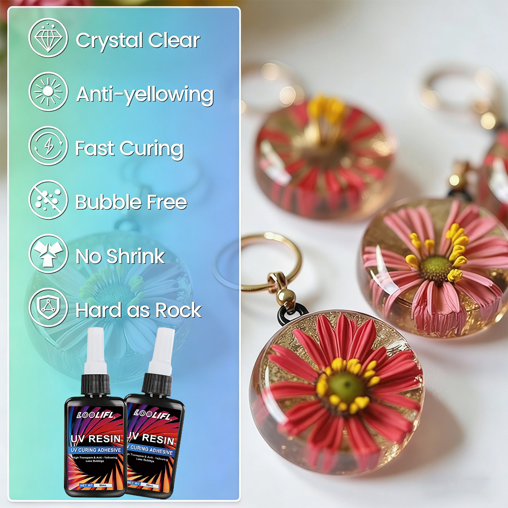 LOOLIFL UV Resin Kit With Mini - Liquid Uv Glue Kit review and price