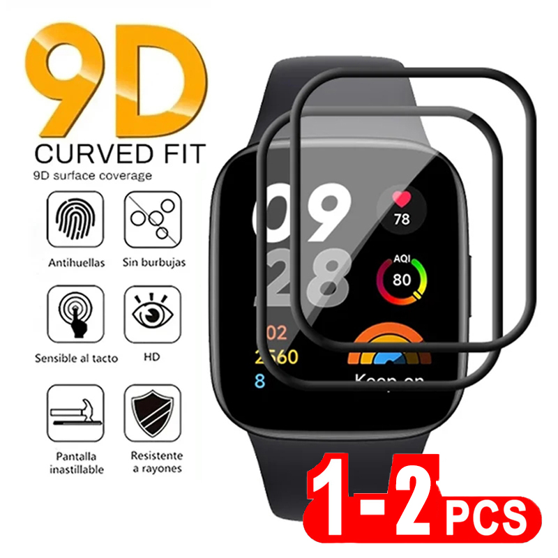 2 Pcs Tempered Glass for Redmi - Smartwatch Screen Film review and price