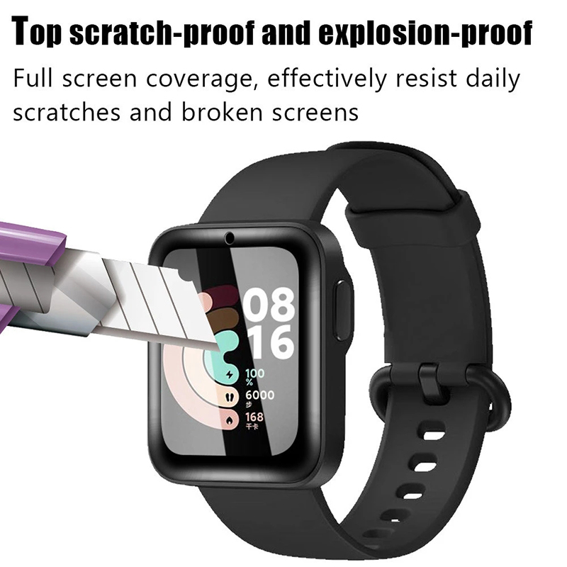 2 Pcs Tempered Glass for Redmi - Smartwatch Screen Film review and price