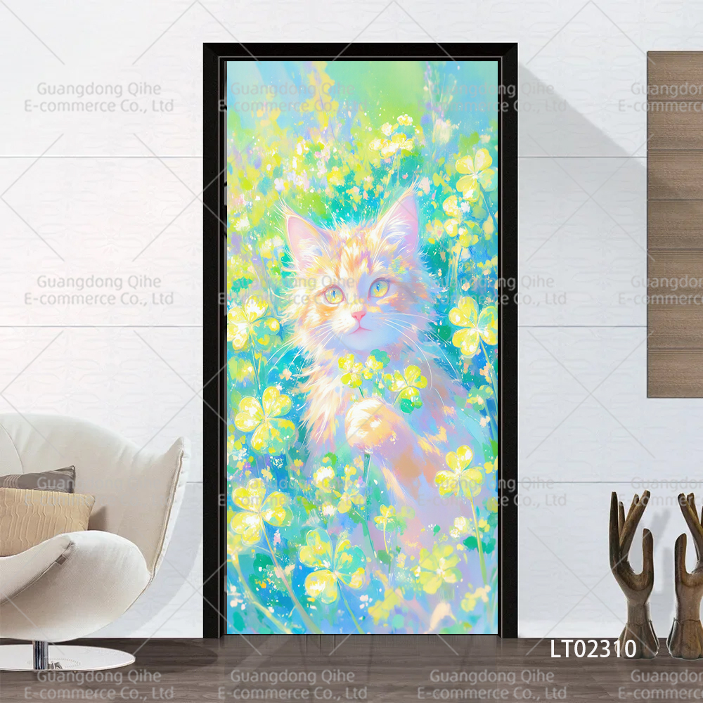 Tulip Cat Cherry Blossom Scene - Full Cover Adhesive review and price