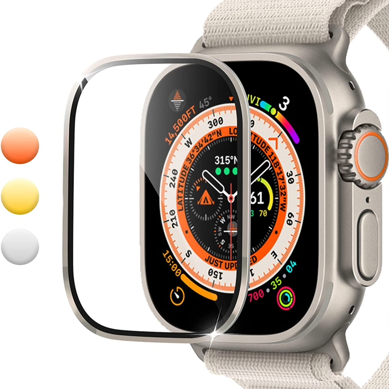 Tempered Glass for Apple Watch - Smartwatch Screen Film review and price