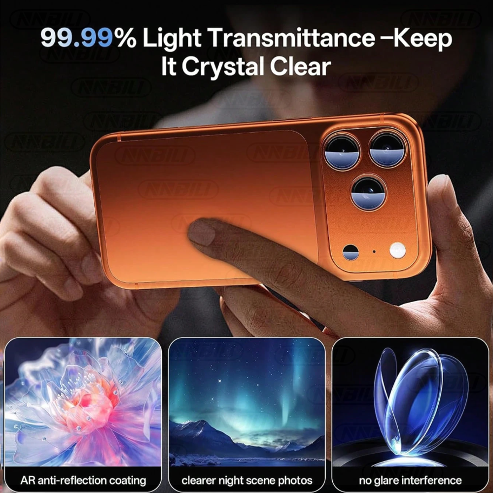 NNBILI 2Pcs For IPhone 17 Pro  - Tempered Glass Screen 9H review and price