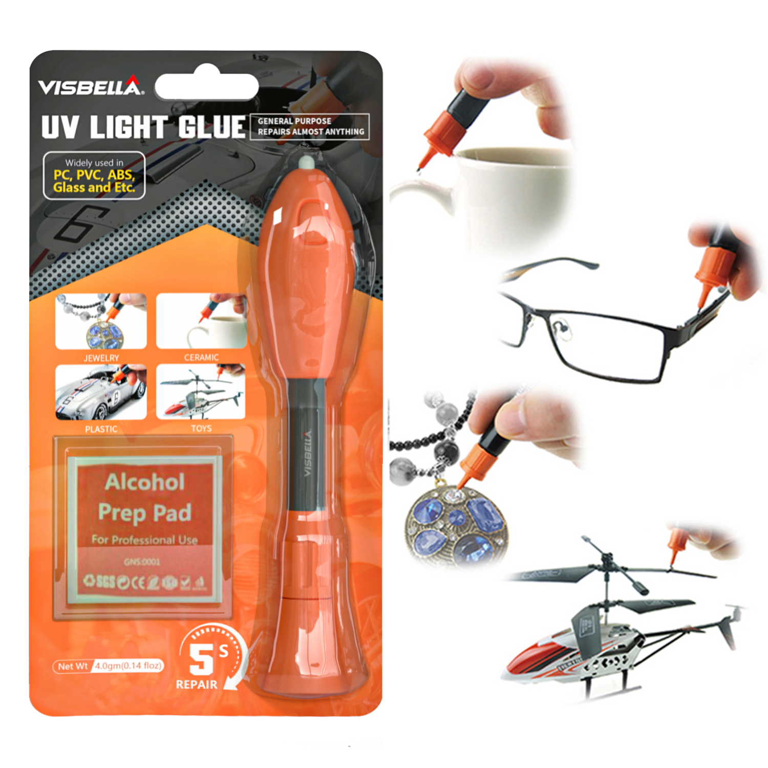 Fix Liquid Glue Metal Plastic  - Liquid Uv Glue Kit review and price