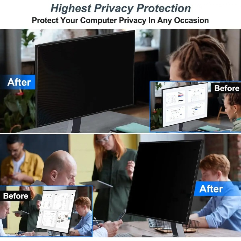 24inch Computer Privacy Screen - Privacy Filter 2Pack review and price