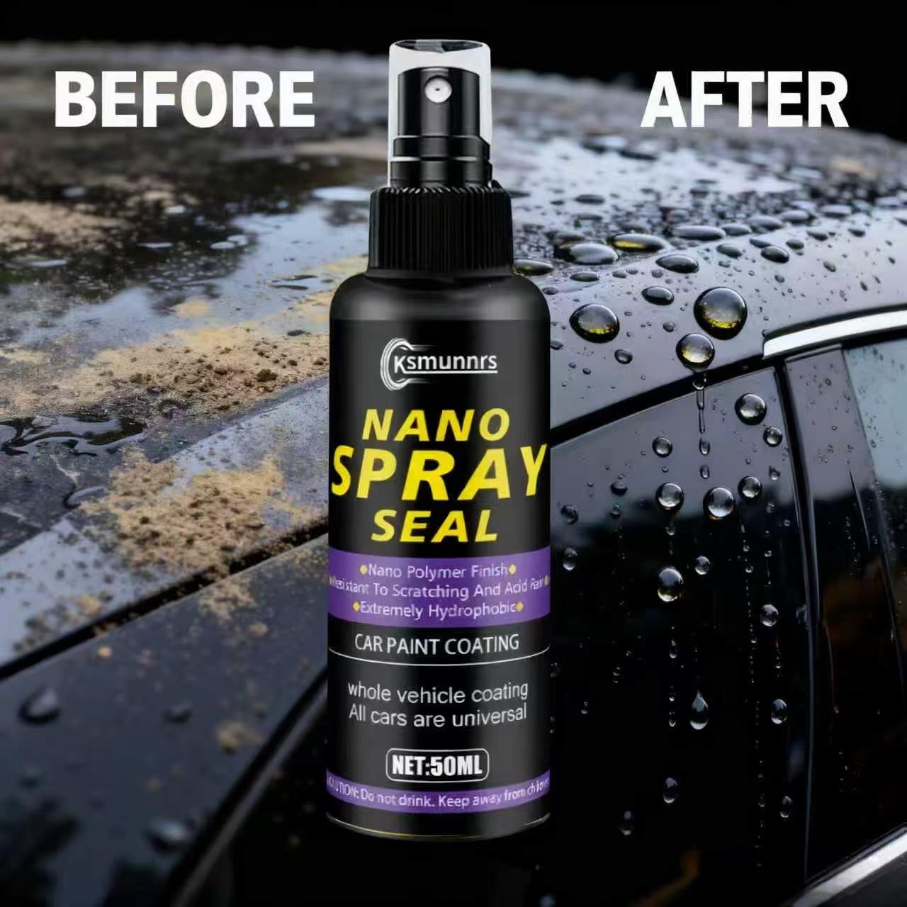 Ksmumnrs Nano Spray Seal 50ML  - Nano Liquid Coating review and price