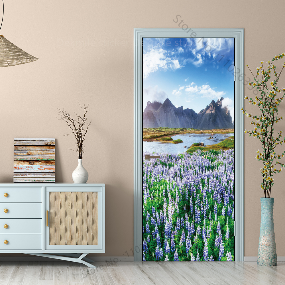 Natural Scenery Beach Waterfal - Full Cover Adhesive review and price