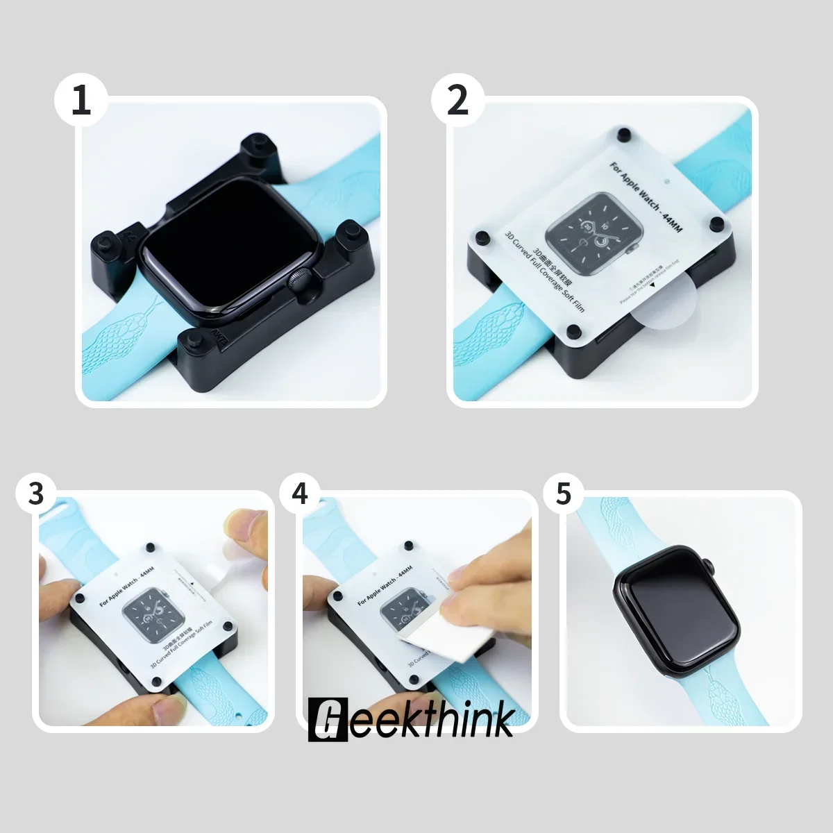 Hydrogel Film For Apple Watch  - Screen Alignment Tool review and price