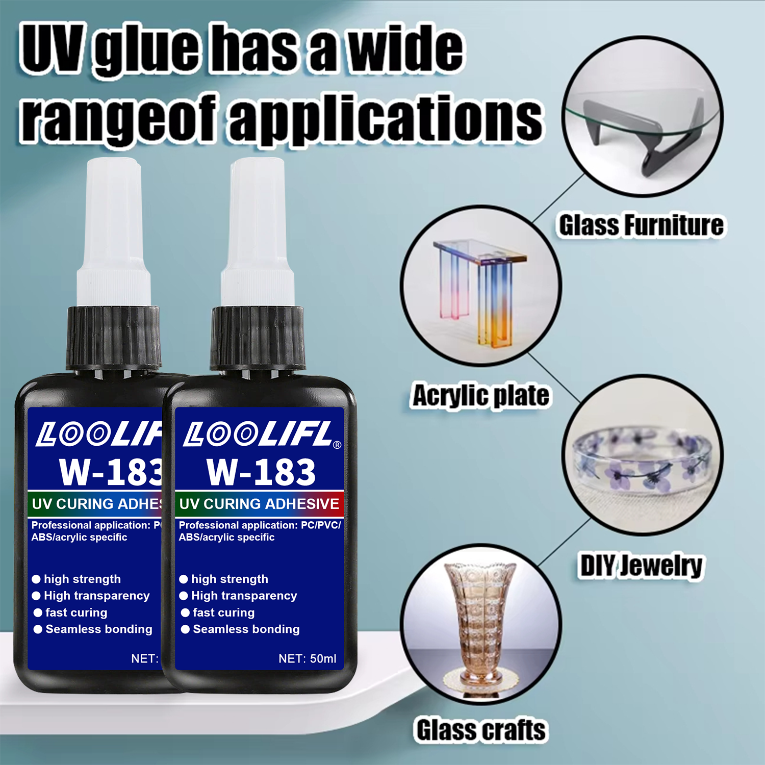 Hot Sell UV Hard Resin Adhesiv - Liquid Uv Glue Kit review and price