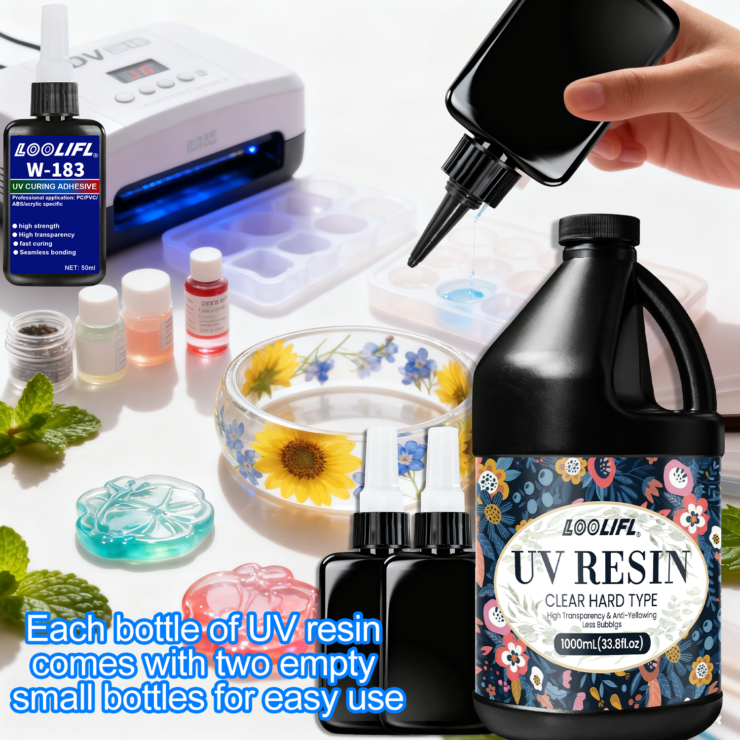 Hot Sell UV Hard Resin Adhesiv - Liquid Uv Glue Kit review and price