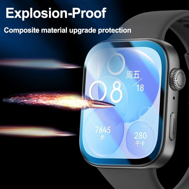 Soft Glass For Huawei Watch Fi - Smartwatch Screen Film review and price