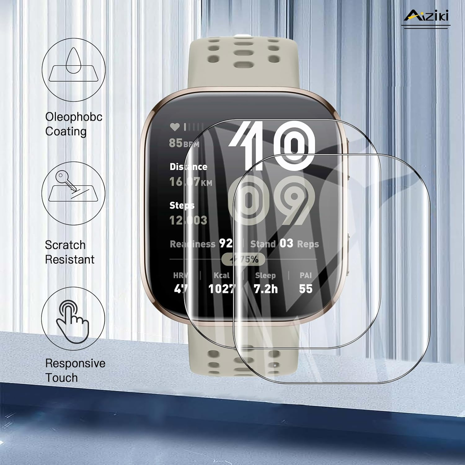 Screen Protector for Amazfit b - Smartwatch Screen Film review and price