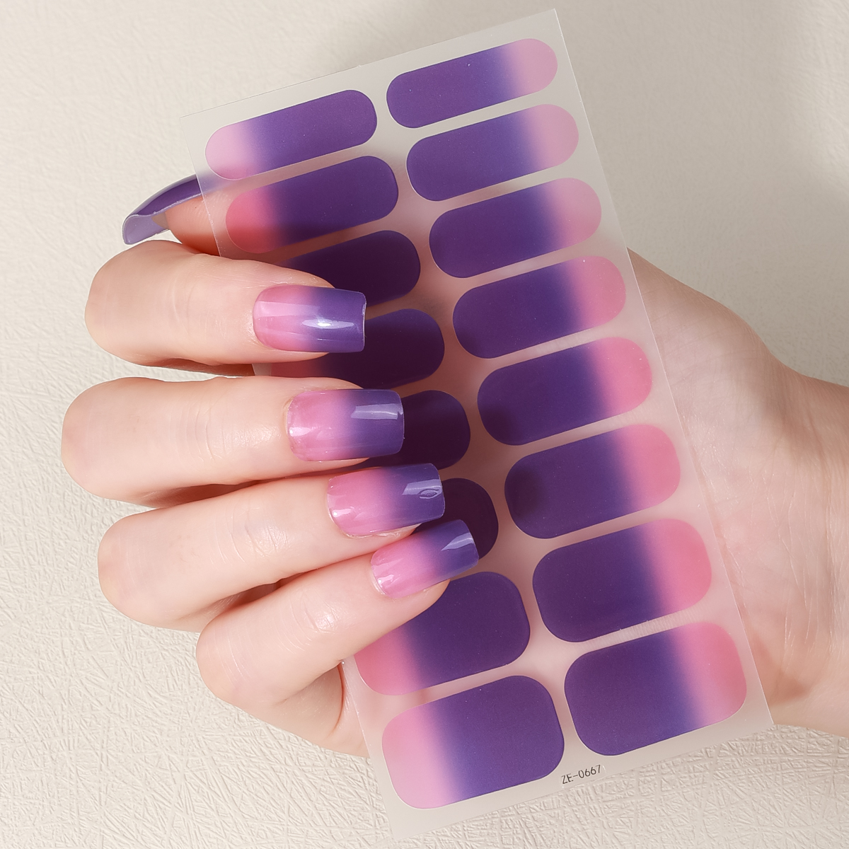 16Tips Full Cover Gradient Nai - Full Cover Adhesive review and price