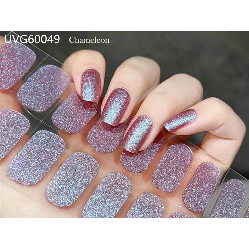 16/18/20Tips Gel Nail Stcikers - Full Cover Adhesive review and price