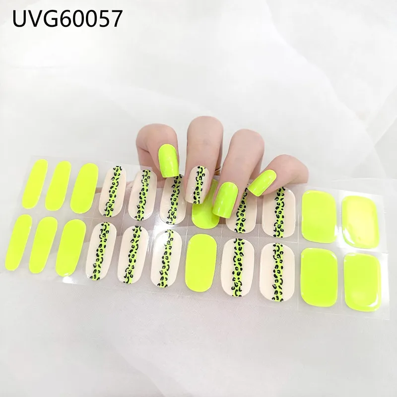16/18/20Tips Gel Nail Stcikers - Full Cover Adhesive review and price