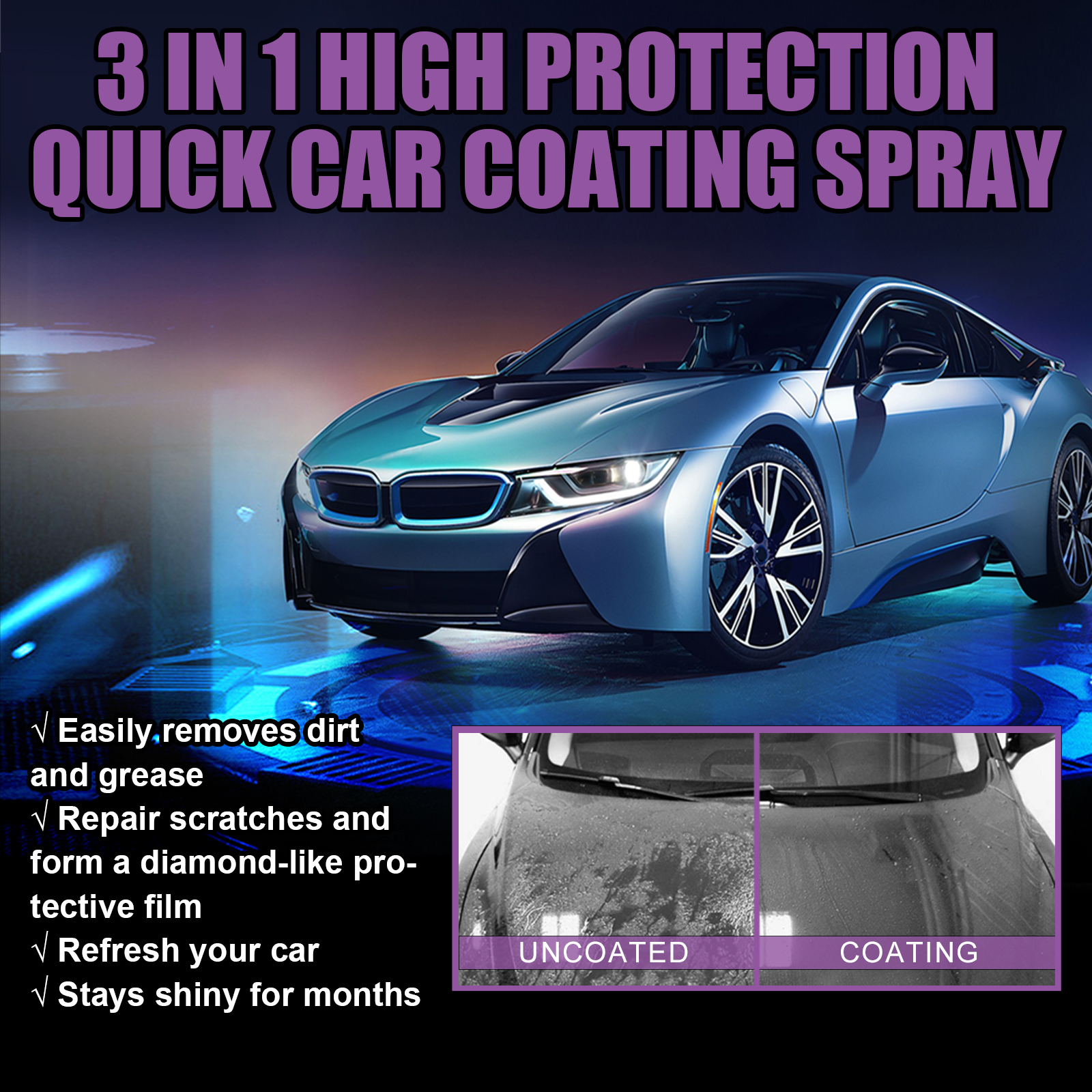 Car Ceramic Nano Coating Liqui - Nano Liquid Coating review and price