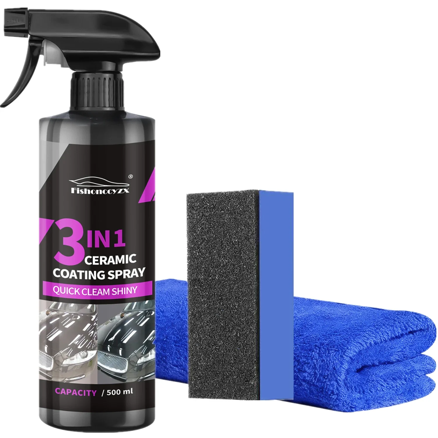 3 in 1 Car Ceramic Liquid Coat - Nano Liquid Coating review and price