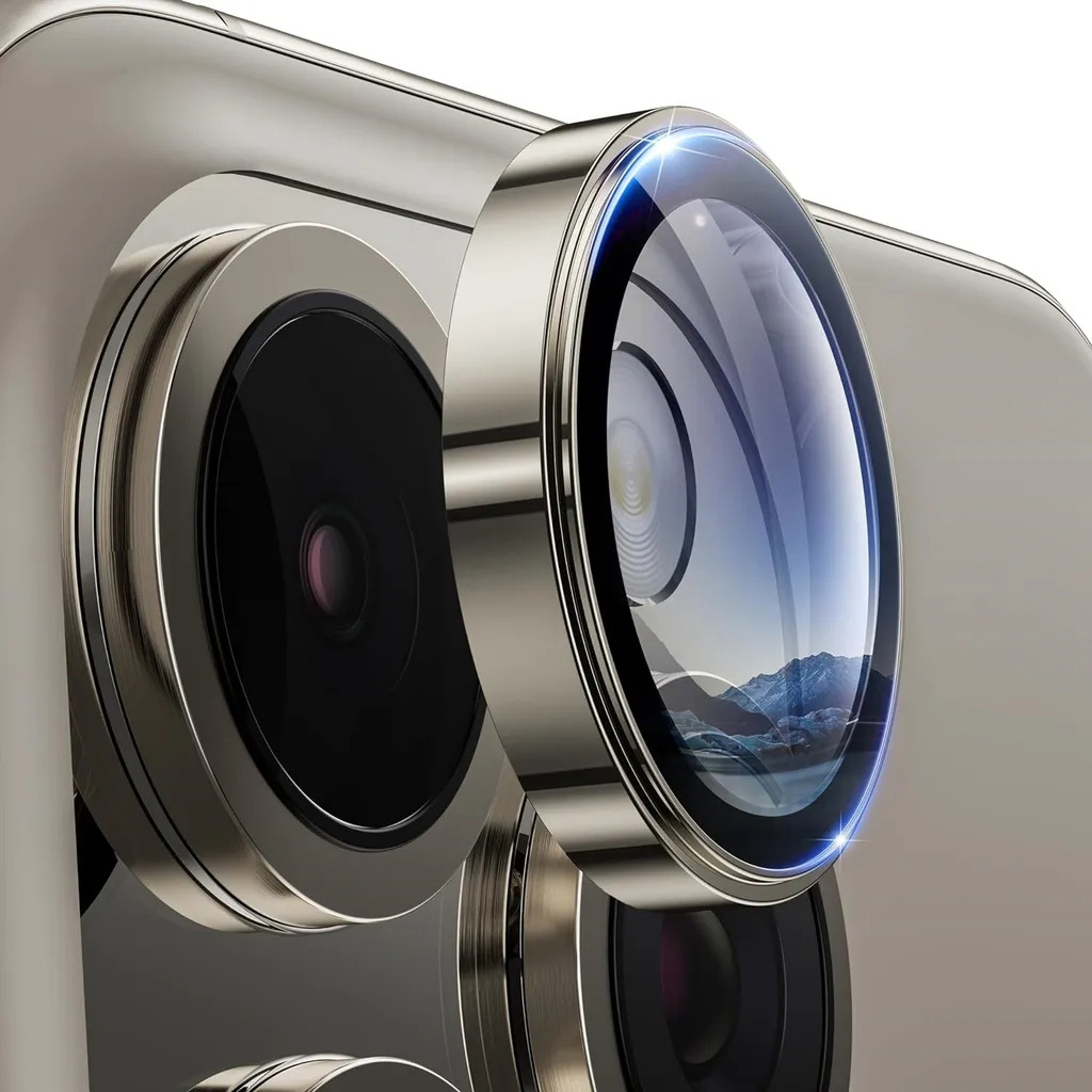 3Pcs Metal Camera Lens Protect - Tempered Glass Screen 9H review and price
